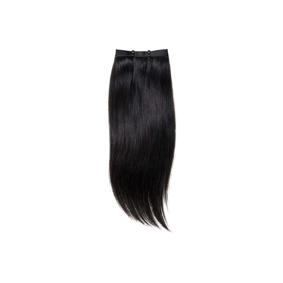 Straight Seamless Clip-In Hair Extensions (100g) - Raw Indian