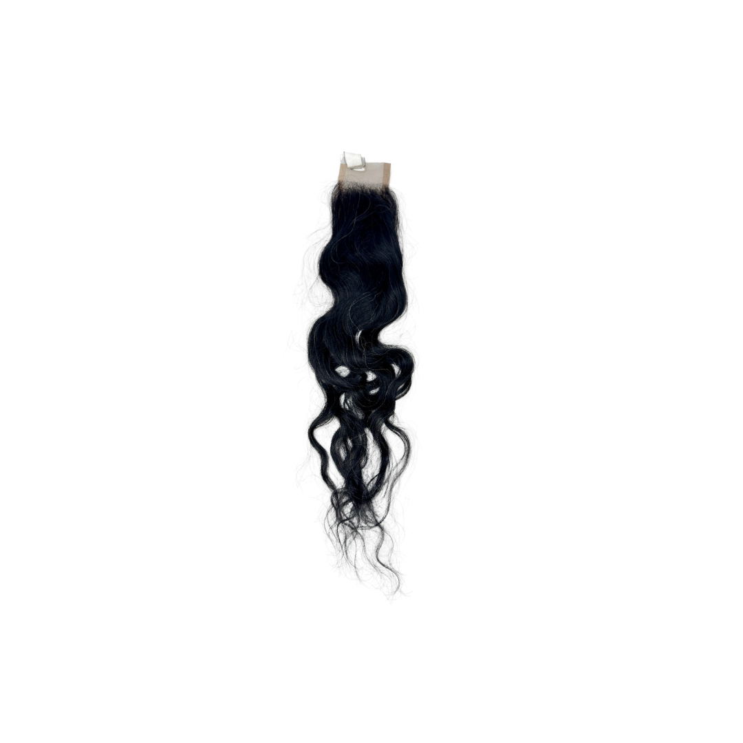 Ondi Lights Closure – Natural Wavy 2x6 & 5x5