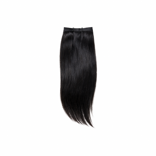 Straight Seamless Clip-In Hair Extensions (100g) - Raw Indian