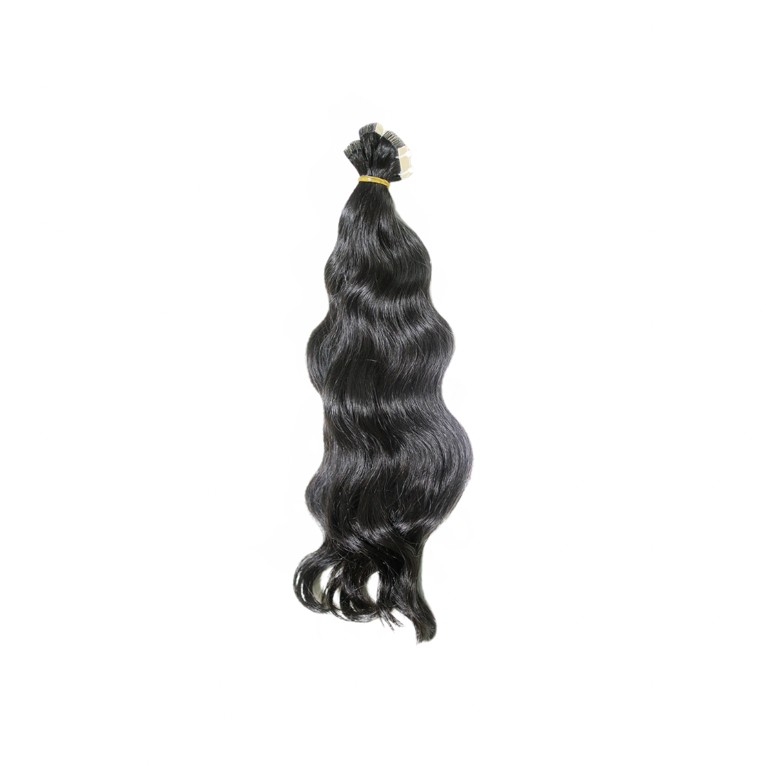 Natural Wavy Tape-In Hair Extensions