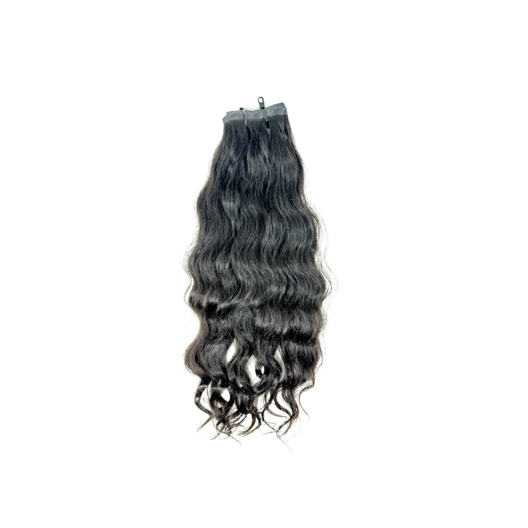 Natural Wavy Seamless Clip-Ins