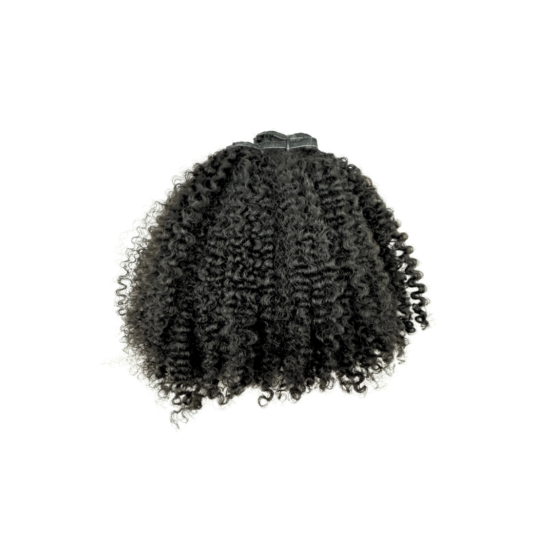 Kinky Curly Seamless Clip-In Hair Extensions (100g)