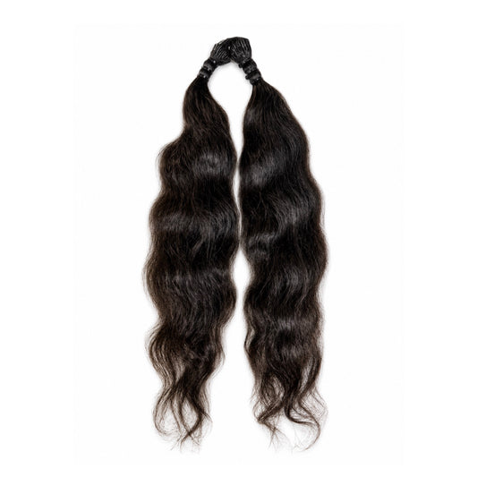 Raw Indian Wavy Miracle Knot Hair