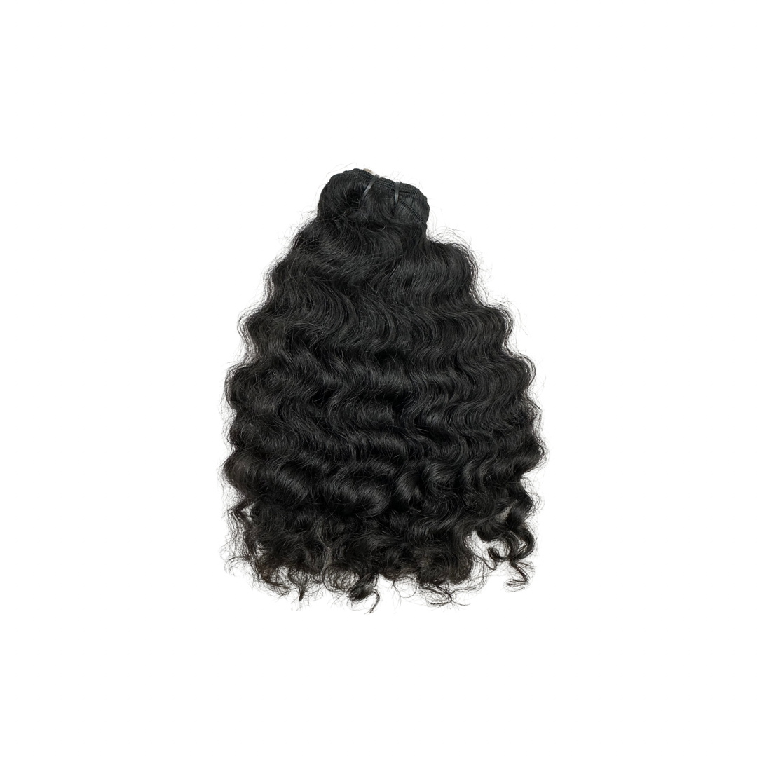 Raw Indian Natural Curly Hair Bundles (Wefts)